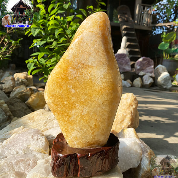 Thạch anh bông vàng vượng tài khí - 4.58kg - TAV144