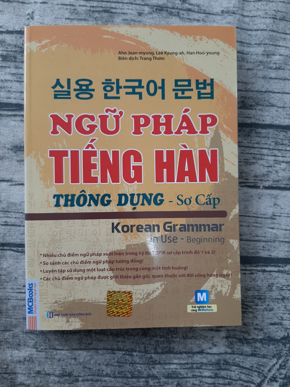 Ngữ Pháp Tiếng Hàn Thông Dụng - Sơ Cấp