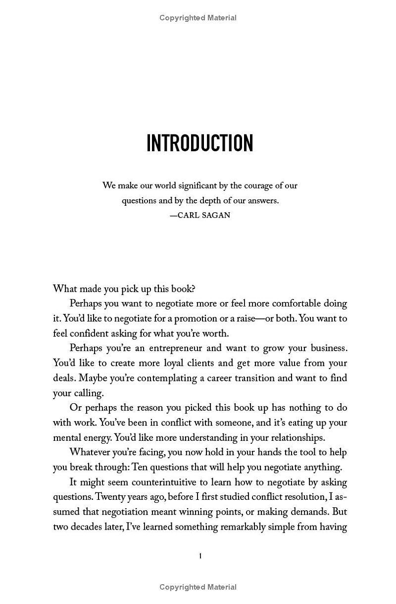 Sách ngoại văn: Ask For More - 10 Questions To Negotiate Anything