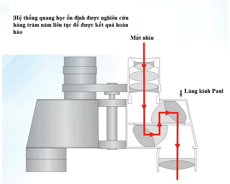 Ống nhòm du lịch 10X50