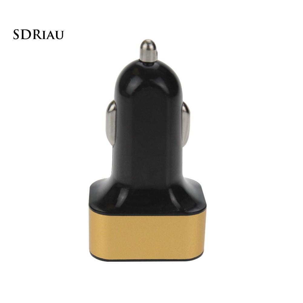 Ổ cắm sạc 3 cổng USB cho xe hơi 2.1A 2.0A 1.1A thiết kế cao cấp