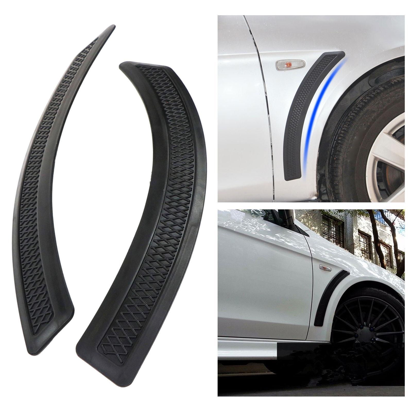 2x Car Wheel Tires Eyebrow Strip Automotive Strip