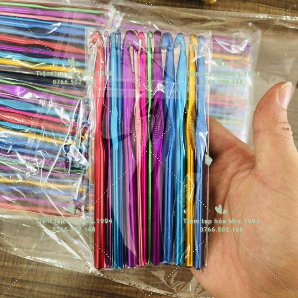 KIM MÓC LEN KIM LOẠI - DỤNG CỤ MÓC LEN - KHÂU MÓC ĐÁNH DẤU