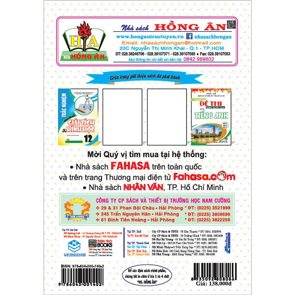 Sách Các Chuyên Đề Bám Sát Đề Thi Trung Học Phổ Thông Quốc Gia Môn Sinh Học(HA-MK)