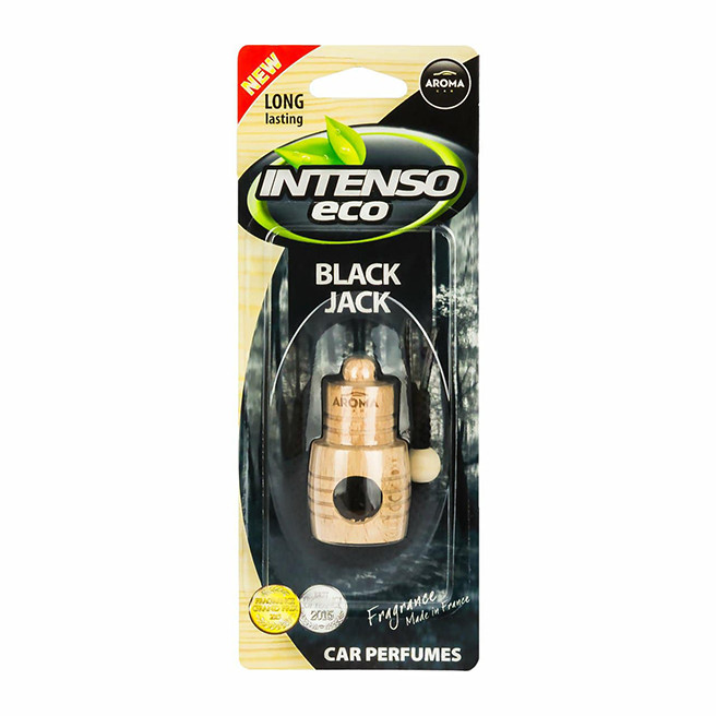 Tinh dầu treo xe Aroma Car Intenso Eco 4ml - Black Jack ( mạnh mẽ)