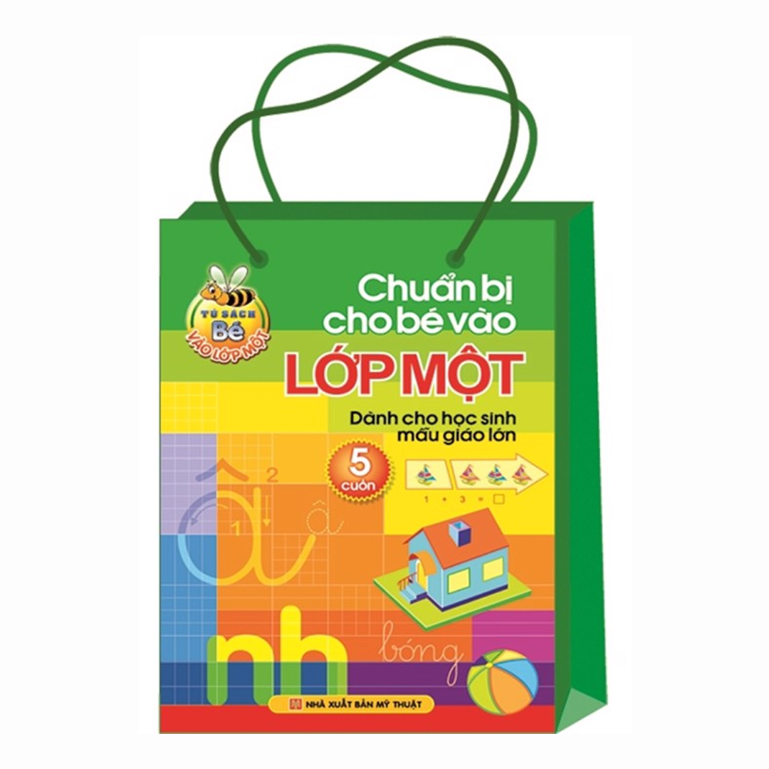 Chuẩn bị cho bé vào lớp 1 ( túi 5 cuốn)