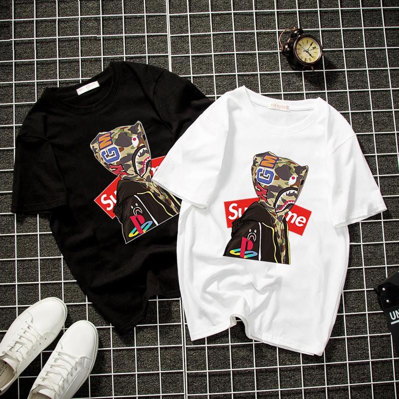 Áo thun unisex hypebeast style form rộng vải dày mịn 2019T930