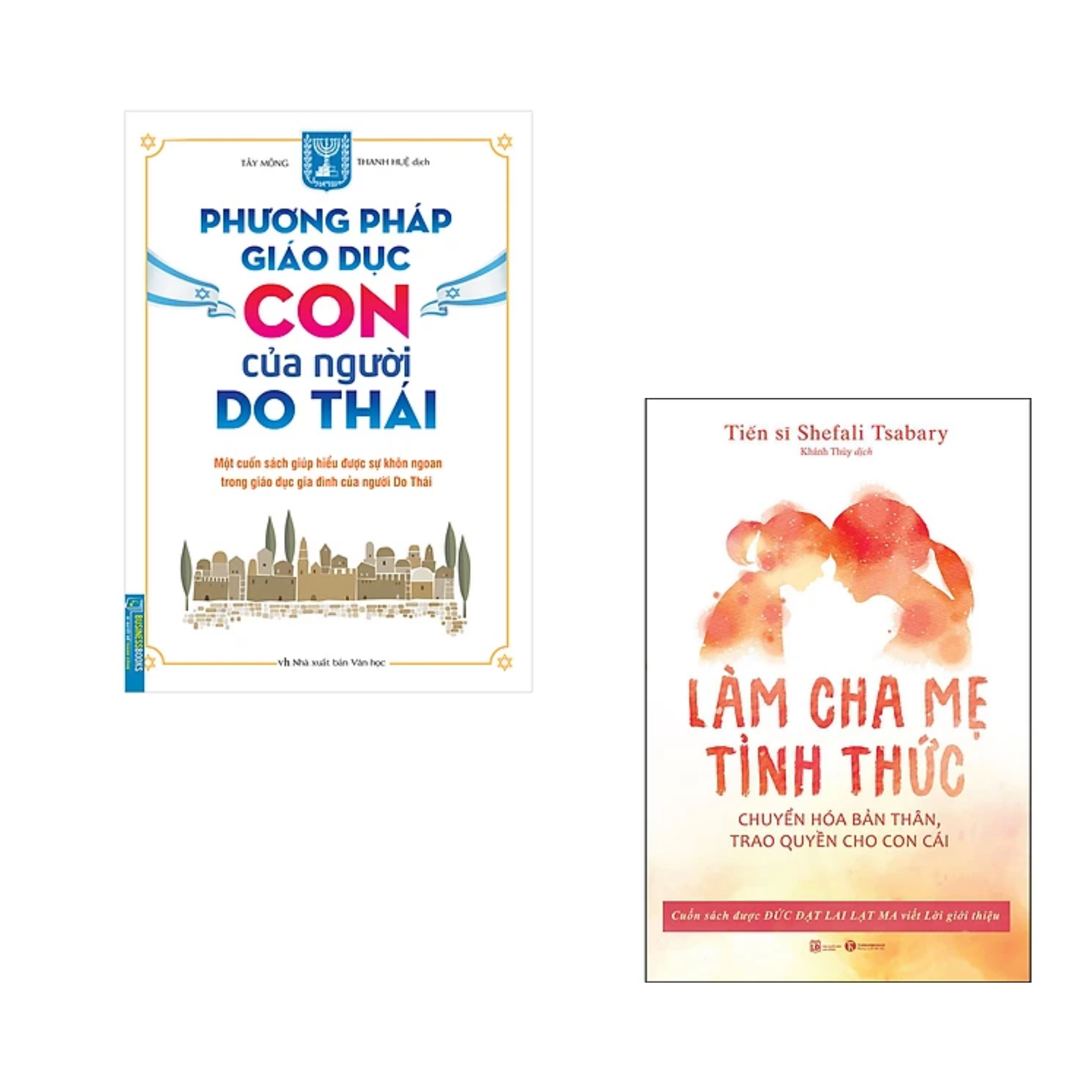 Combo Cẩm Nang Bồi Đắp Kỹ Năng Và Phát Triển Cho Trẻ : Phương Pháp Giáo Dục Con Của Người Do Thái+ Làm Cha Mẹ Tỉnh Thức - Chuyển Hóa Bản Thân, Trao Quyền Cho Con Cái