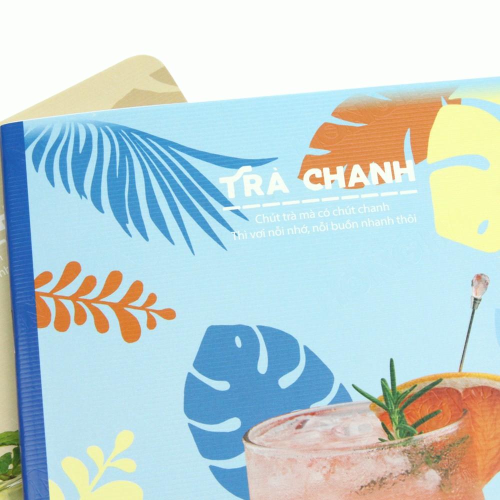 Vở kẻ ngang 120 trang Hồng Hà Study Keep Calm Trà Sữa 1399