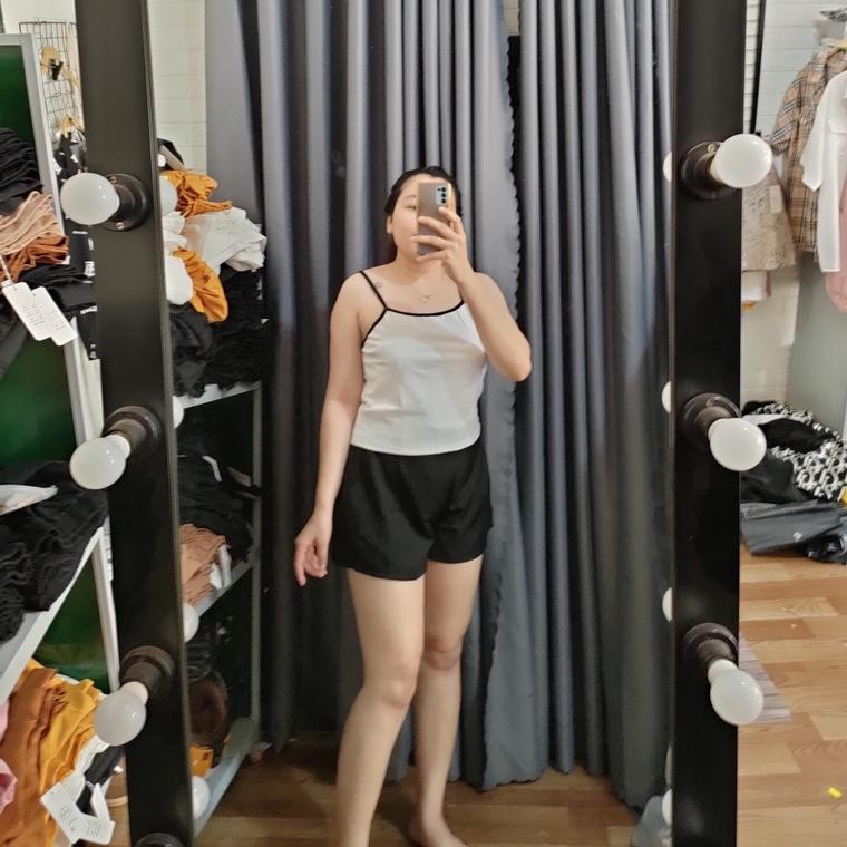 Quần đùi xếp ly bigsize nữ, Quần bigsize nữ ngoại cỡ từ 60-100kg QDXL