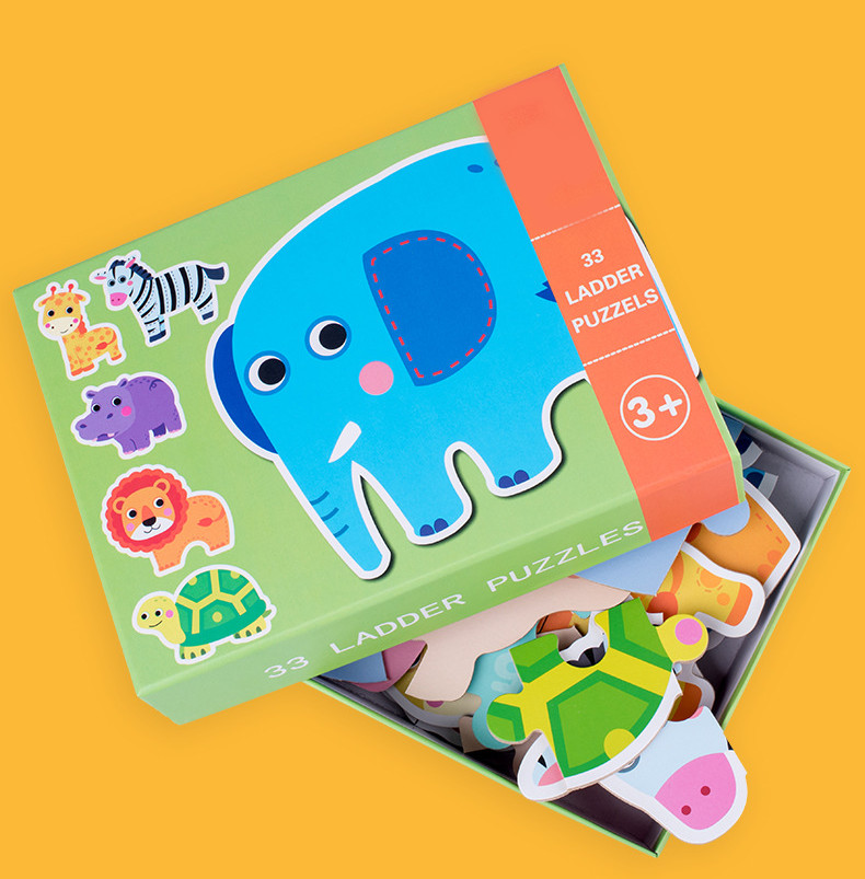 Đồ Chơi Lắp Ghép Cho Bé The Ladder's Puzzle World 33 Chi Tiết