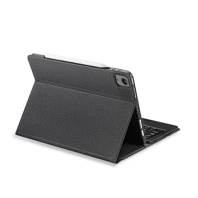 Bao da iPad Air 2020 kèm bàn phím bluetooth có bàn di chuột Magic Keyboard TouchPad chính hãng Ducis