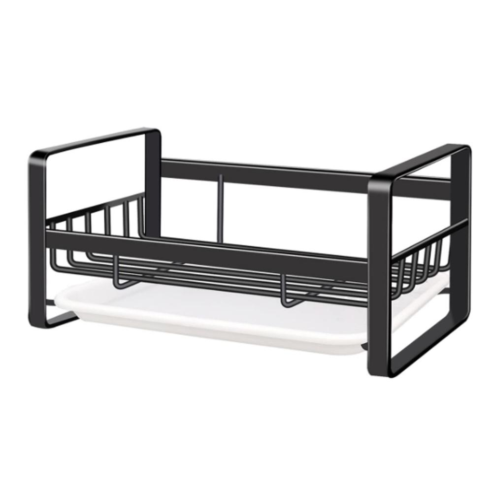 Kim Loại Tản Caddy Bọt Biển Giá Đỡ Chậu Rửa Hộp Bảo Quản Nước Rửa Chén Nước Xả Vải Điện Giá Điện Bếp Nhà Tổ Chức Phụ Kiện