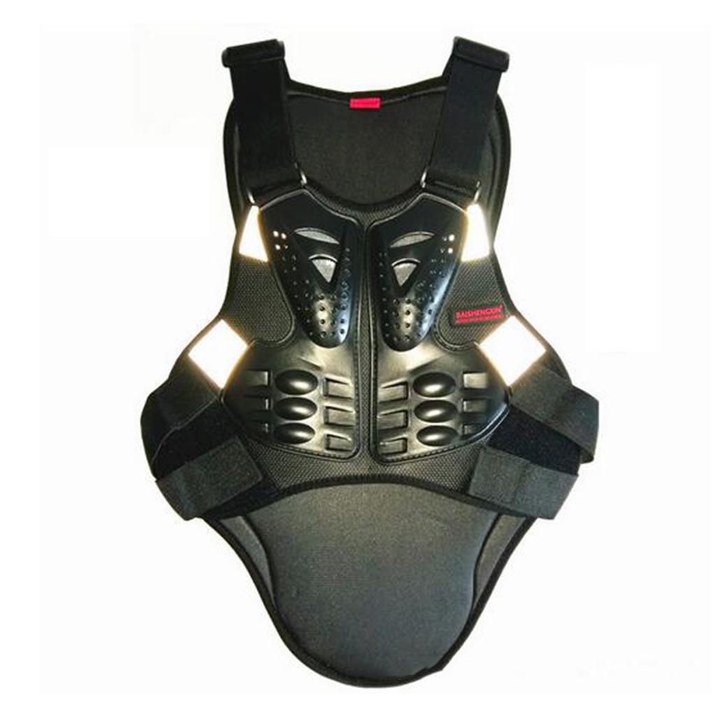 Motorcycle Bike Motocross Chest Back Protector Racing Protective