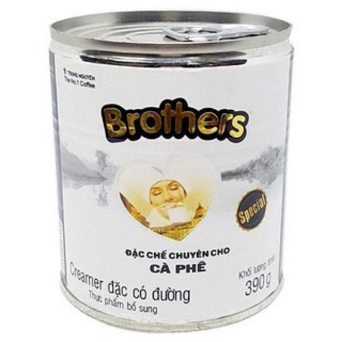 Combo 2 Lon Sữa đặc Brothers - Trung Nguyên Legend - Nguyên liệu pha chế cà phê