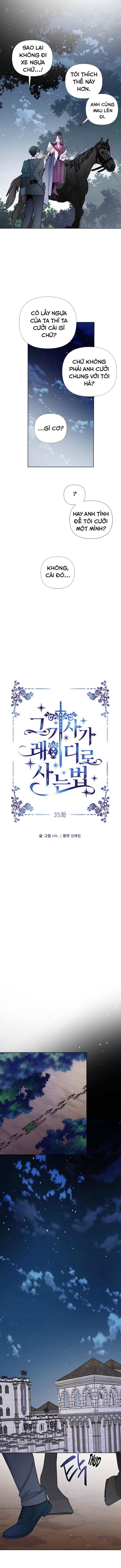 cách hiệp sĩ sống như một tiểu thư chapter 35 4