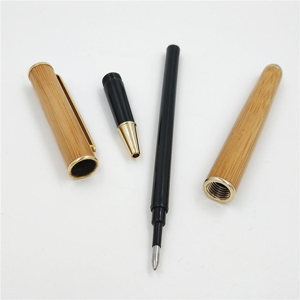Premium Dark Rollerball Pen With Fine Tip / Black Ink Refill