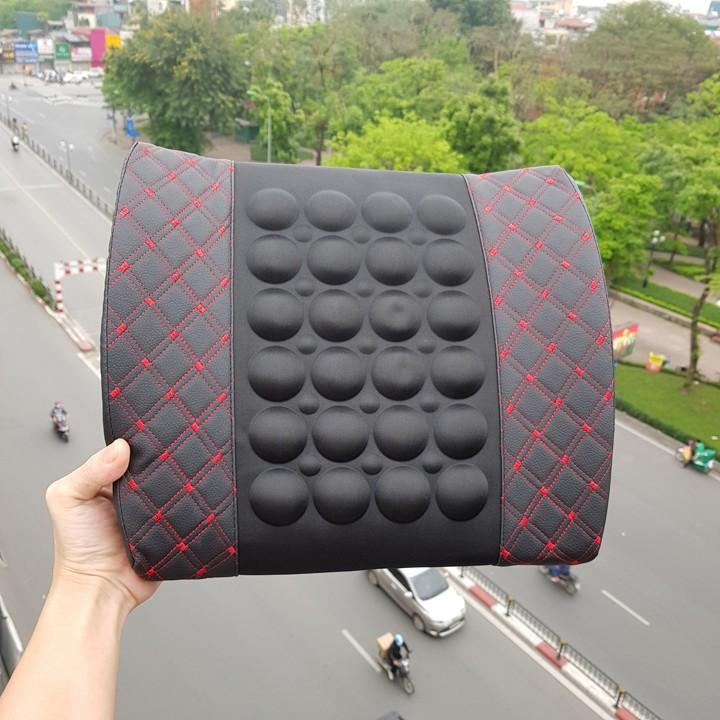 Đệm tựa lưng Massage trên Xe Hơi, Ô tô cắm tẩu 12v