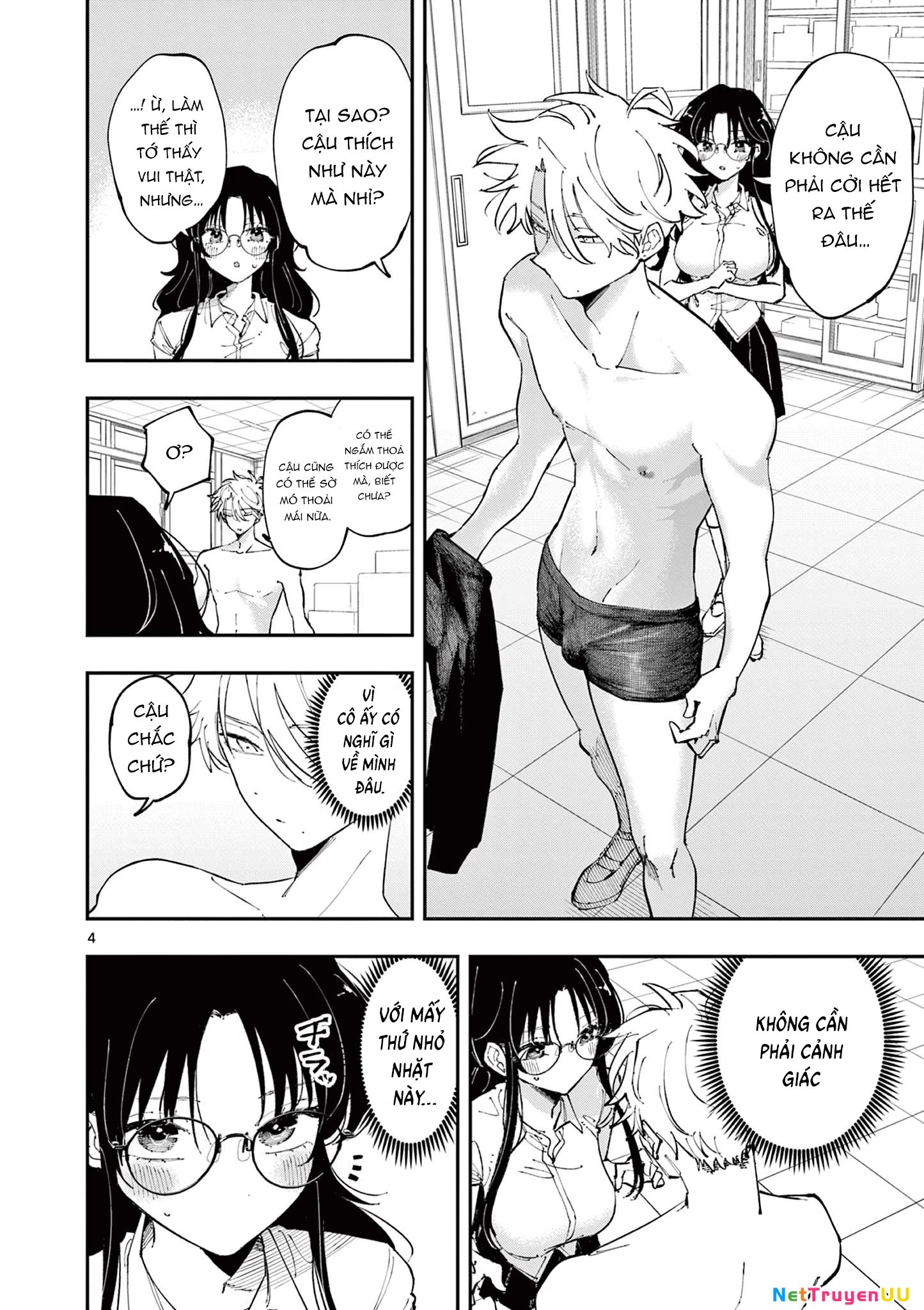 cậu bạn bàn bên cứ nhìn tôi bằng ánh mắt đó - tonari no seki no yatsu ga souiu me de mitekuru chapter 15 4