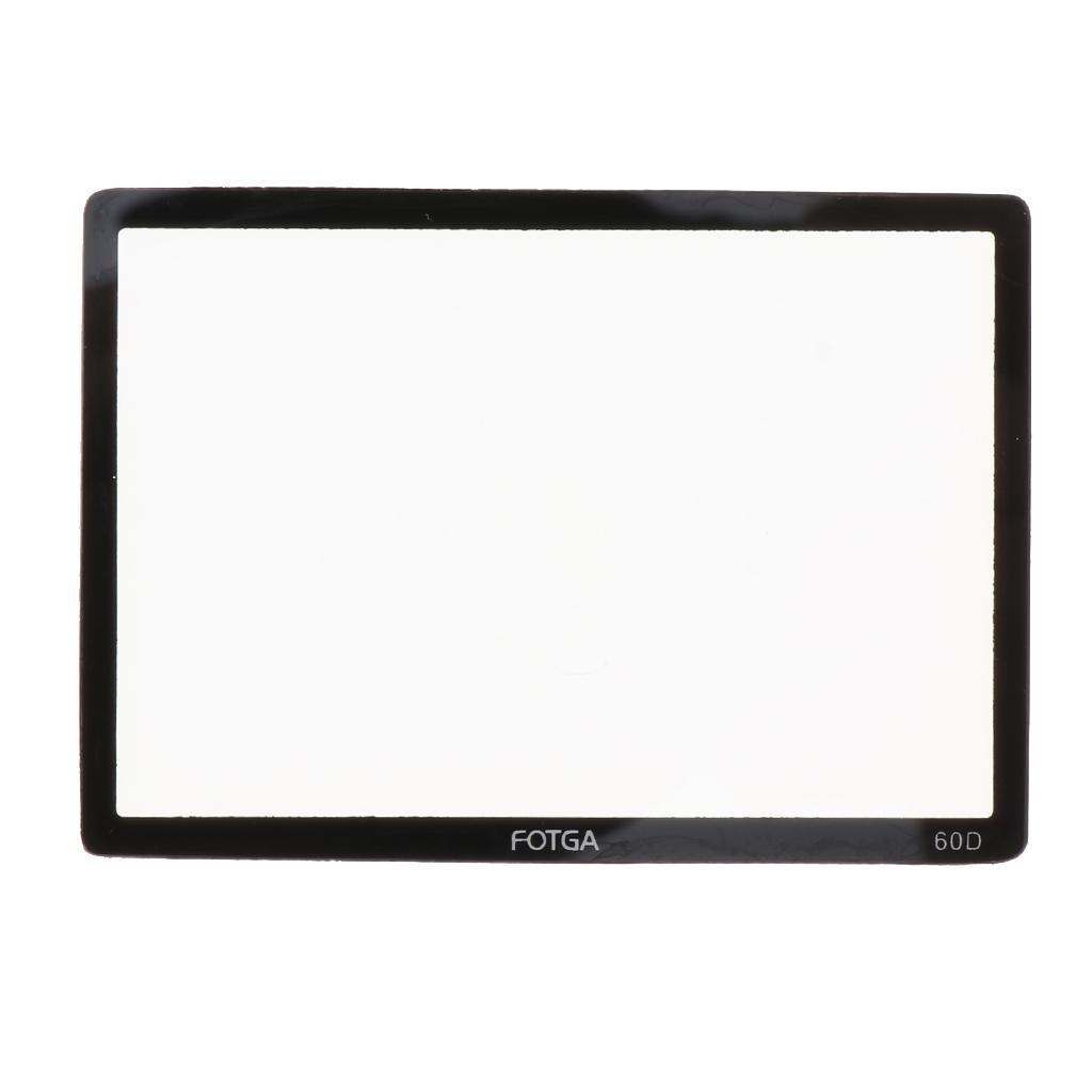 Replacement Optical Glass LCD Screen Protector Cover for Canon 60D Camera