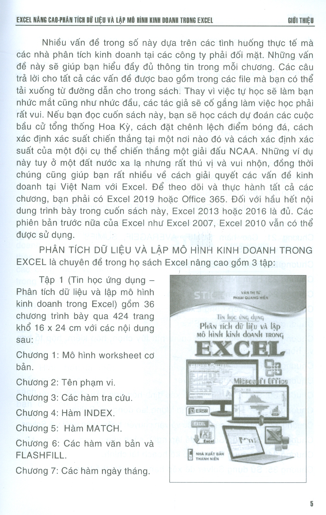 Excel Nâng Cao- Phân Tích Dữ Liệu Và Lập Mô Hình Kinh Doanh Trong Excel