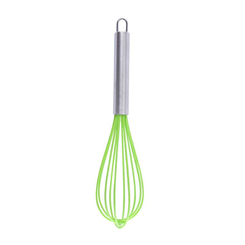 Cầm Tay Màu Nhựa Dẻo Silicone Eggbeater Bếp Nướng Dụng Cụ Máy Xay Đánh Trứng