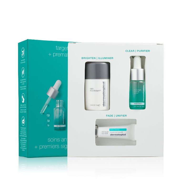 [Dermalogica Chính Hãng] Bộ 3 sản phẩm sáng da sạch mụn dành cho da dầu mụn