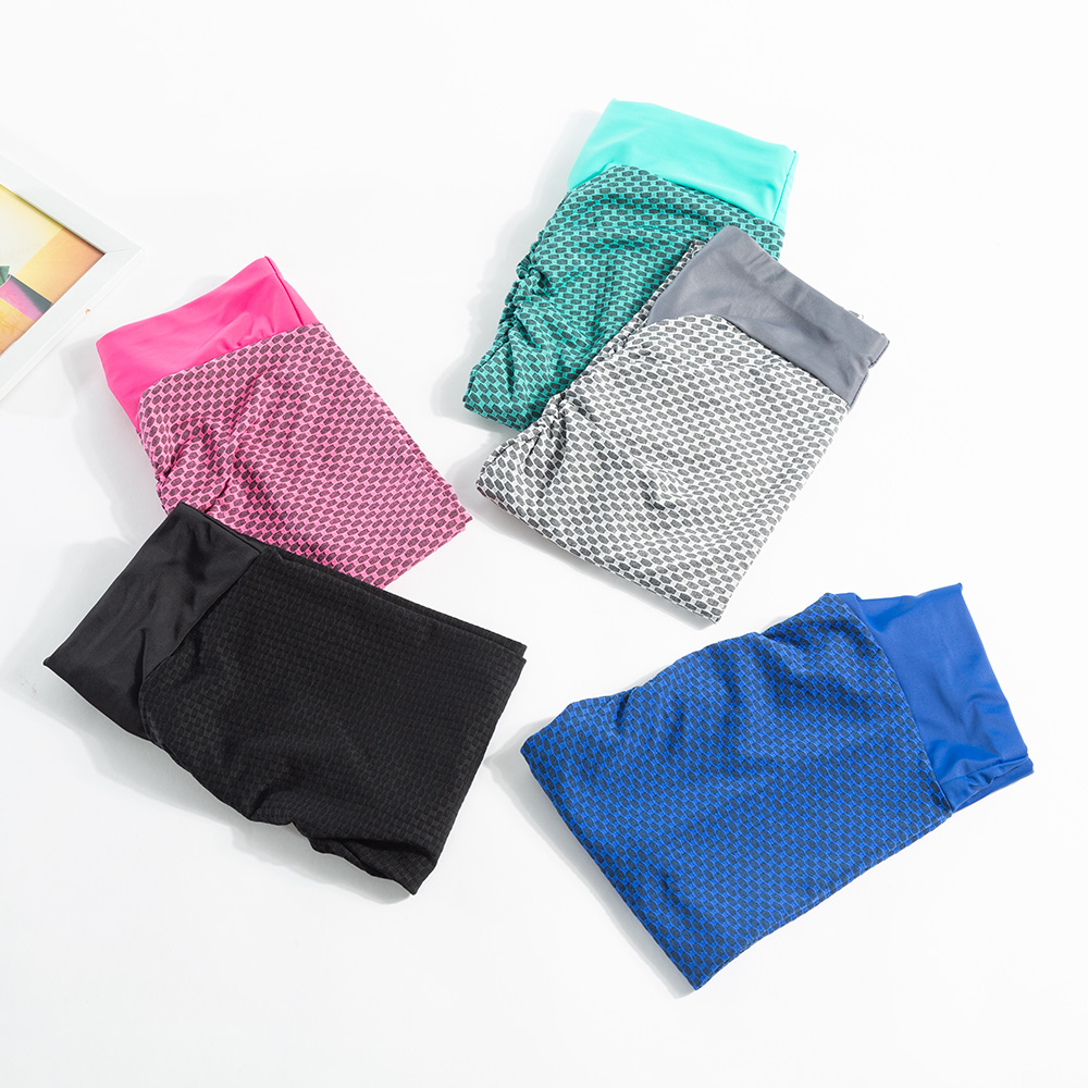 Quần legging tập thể dục, thể thao cho nữ, chất liệu vải đàn hồi, nâng eo, thoáng khí