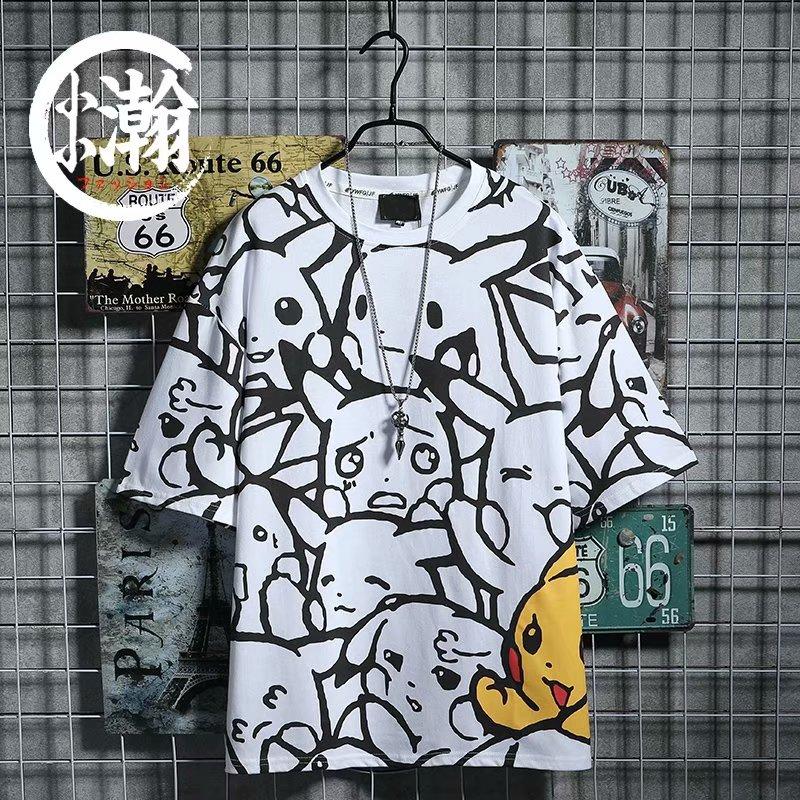 Áo Hoodie Ngắn Tay In Họa Tiết Phong Cách Năng Động Trẻ Trung Dành Cho Cả Nam Và Nữ Size S-3Xl