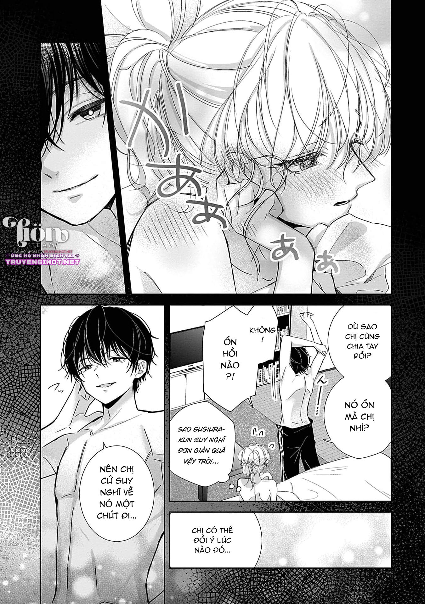 [18+] bị em trai nhà bên dụ dỗ rồi!!! chapter 3.1 9