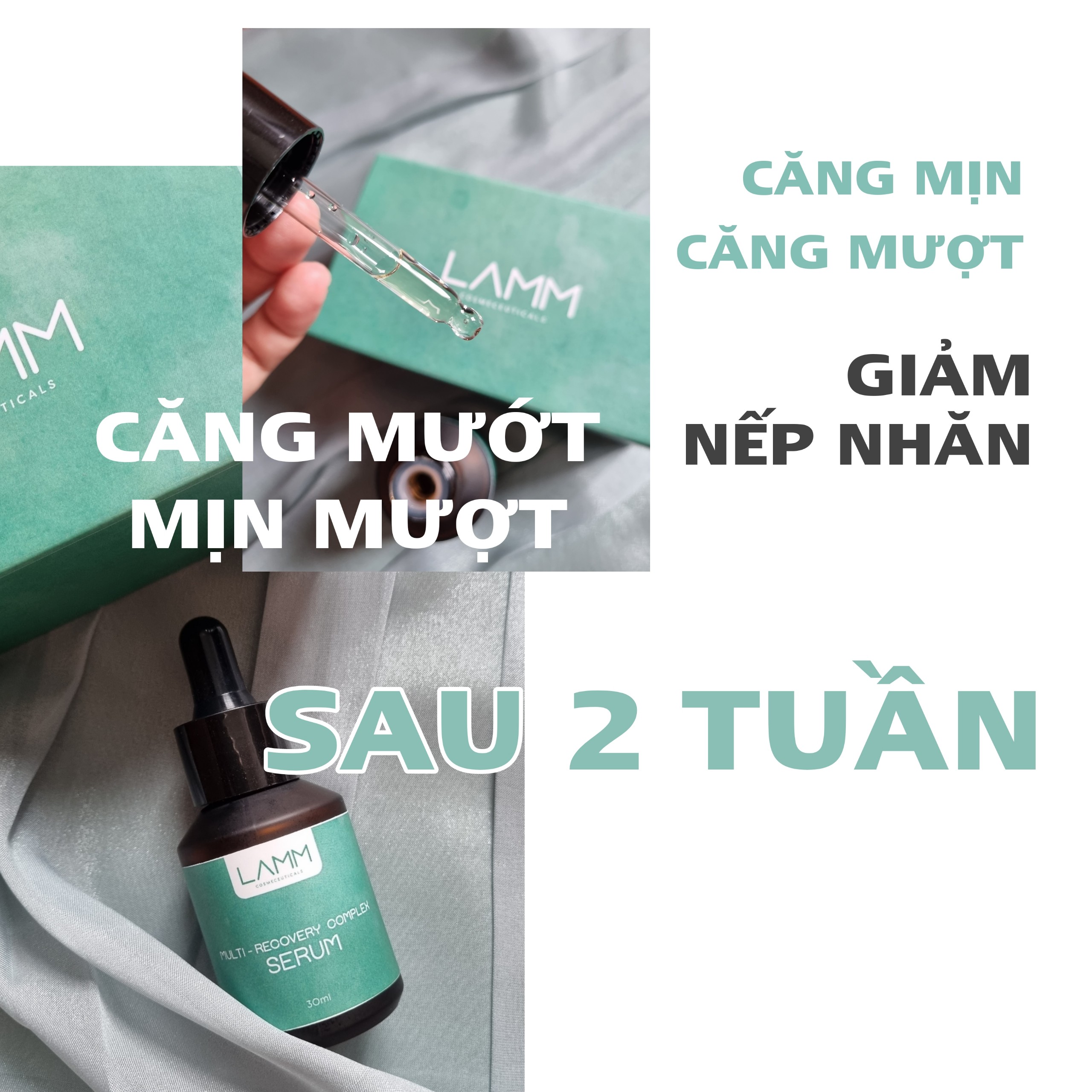 Serum siêu cấp ẩm dưỡng trắng da phục hồi se khít lỗ chân lông chiết xuất yến mạch Multi Recovery Complex Serum