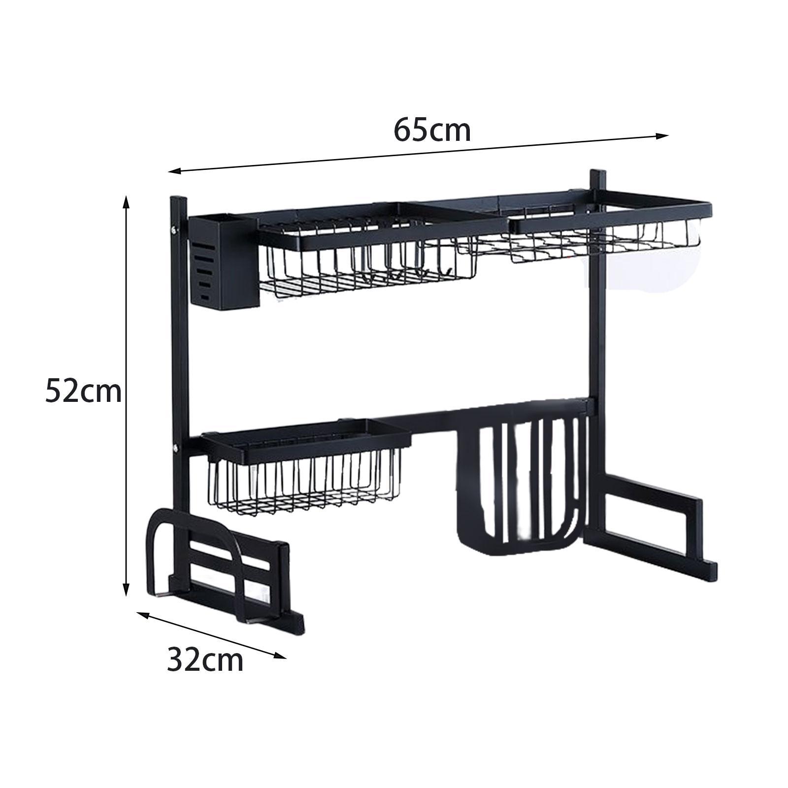 Multifunctional Over Sink Bowl Organiser Kitchen Drainer Storage Holder