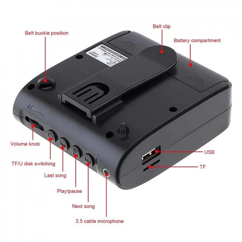 Máy Trợ Giảng Mic Trợ Giảng Cho Giáo Viên Và Hướng Dẫn Viên Du Lịch Loa Trợ Giảng Tiện Lợi Cao Cấp MÀU HỒNG – Hàng Nhập Khẩu