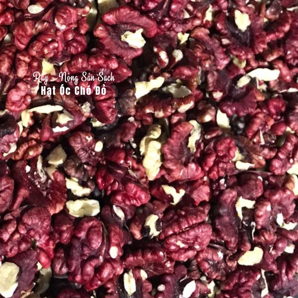 Hạt óc chó đỏ nhập khẩu Mỹ cao cấp, hạt dinh dưỡng ăn liền ăn kiêng ăn vặt an toàn