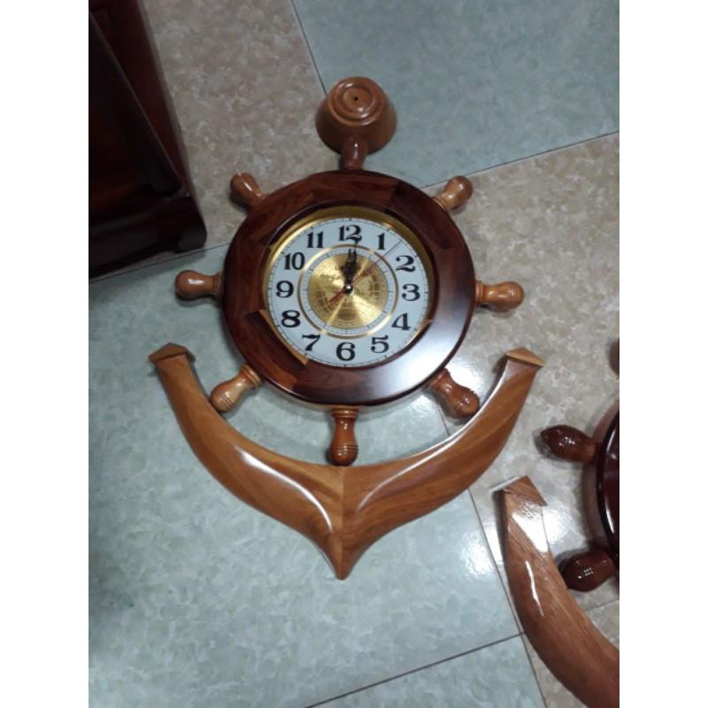 Đồng hồ mỏ leo gỗ cẩm pha gõ dài 55 rộng 30