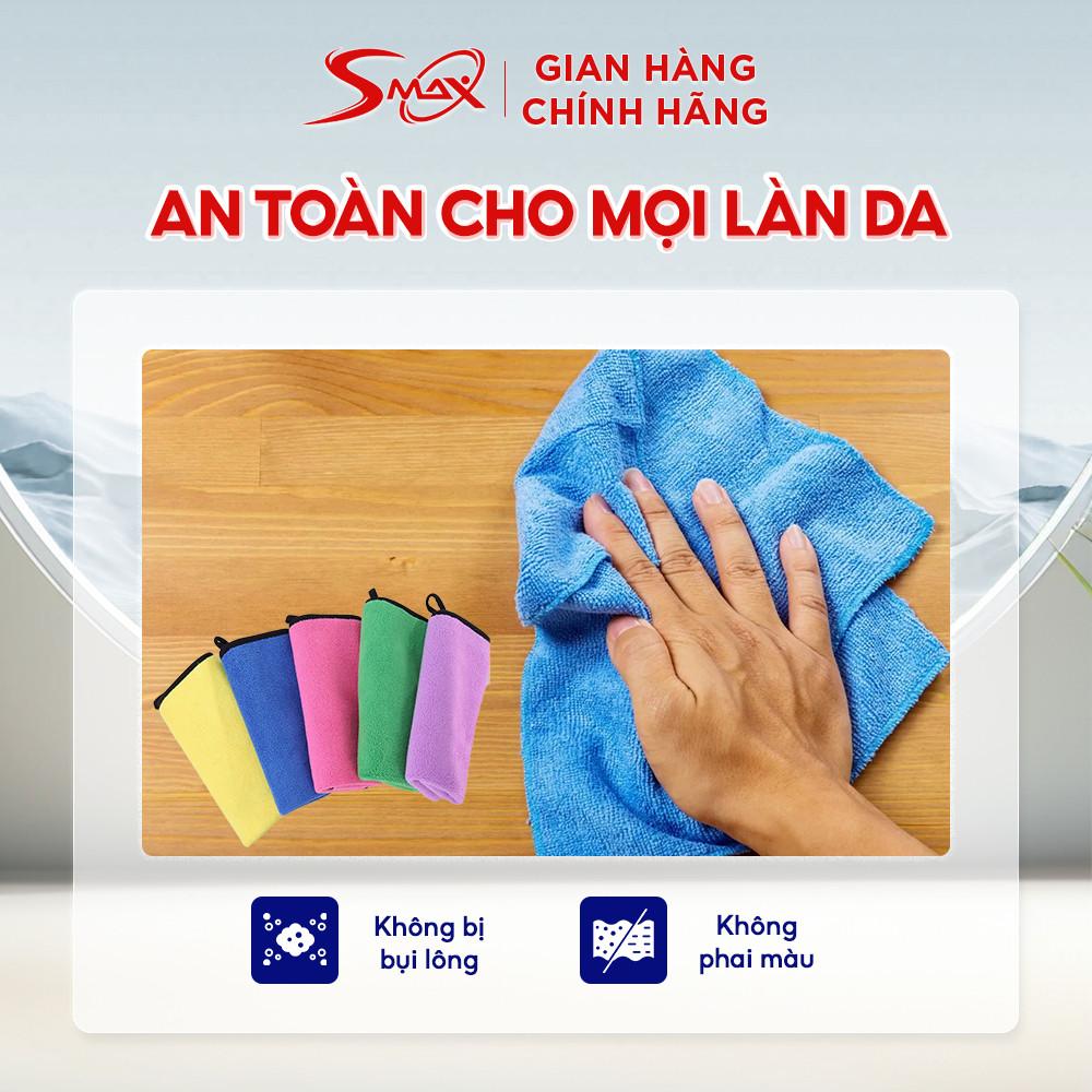Set 10 Khăn Đa Năng Cao Cấp, Thấm Hút Tốt, Sử Dụng Cho Mọi Nhu Cầu Gia Đình Kích Thước 30cmx30cm 13,5g