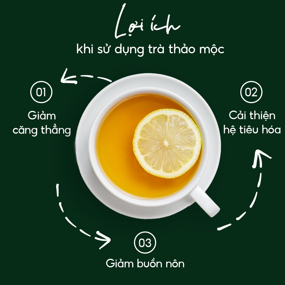 Trà Thảo Mộc Hoàng Kỳ - Bảo Long - Hàng Chính Hãng