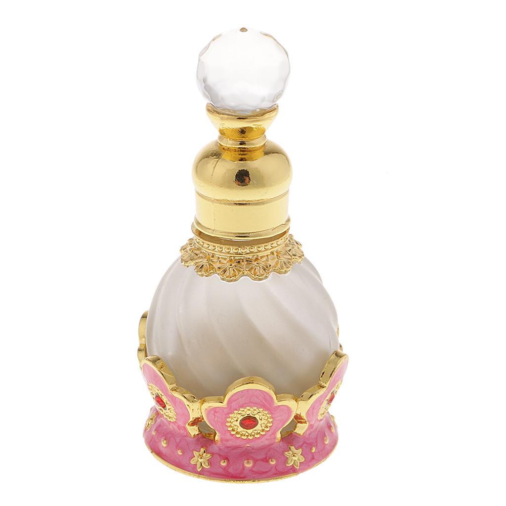 Vintage Glass Empty Perfume Bottles 15ml for Woman Make Up Accessory Gift #1
