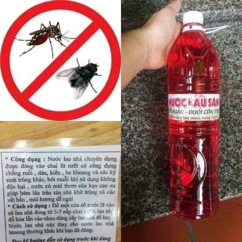 Nước lau sàn đuổi muỗi ,côn trùng chuyên dùng Bệnh viện ,diệt khuẩn