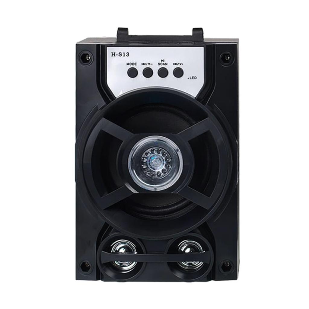 Black Outdoor Speaker w/ for