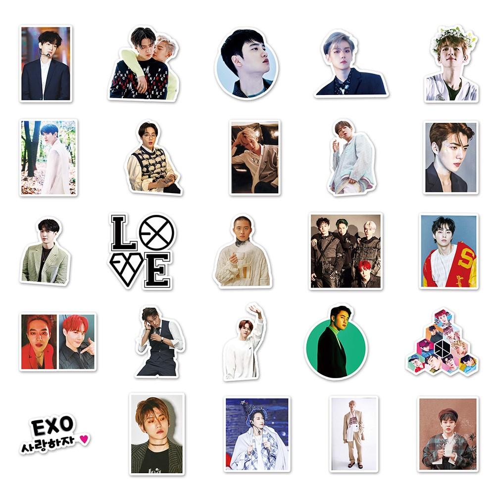Sticker Nhóm Nhạc Hàn Quốc KPOP EXO
