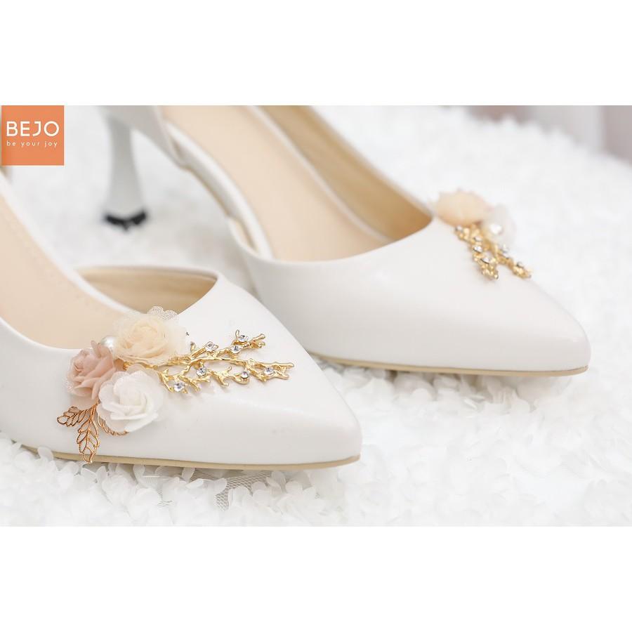 GIAY CƯỚI - GIÀY CÔ DÂU BEJO H51.05 THUYEN HOA - WEDDING SHOES