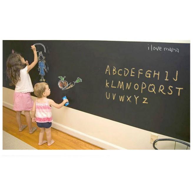 Decal Bảng Đen Viết Phấn Size 45x200cm
