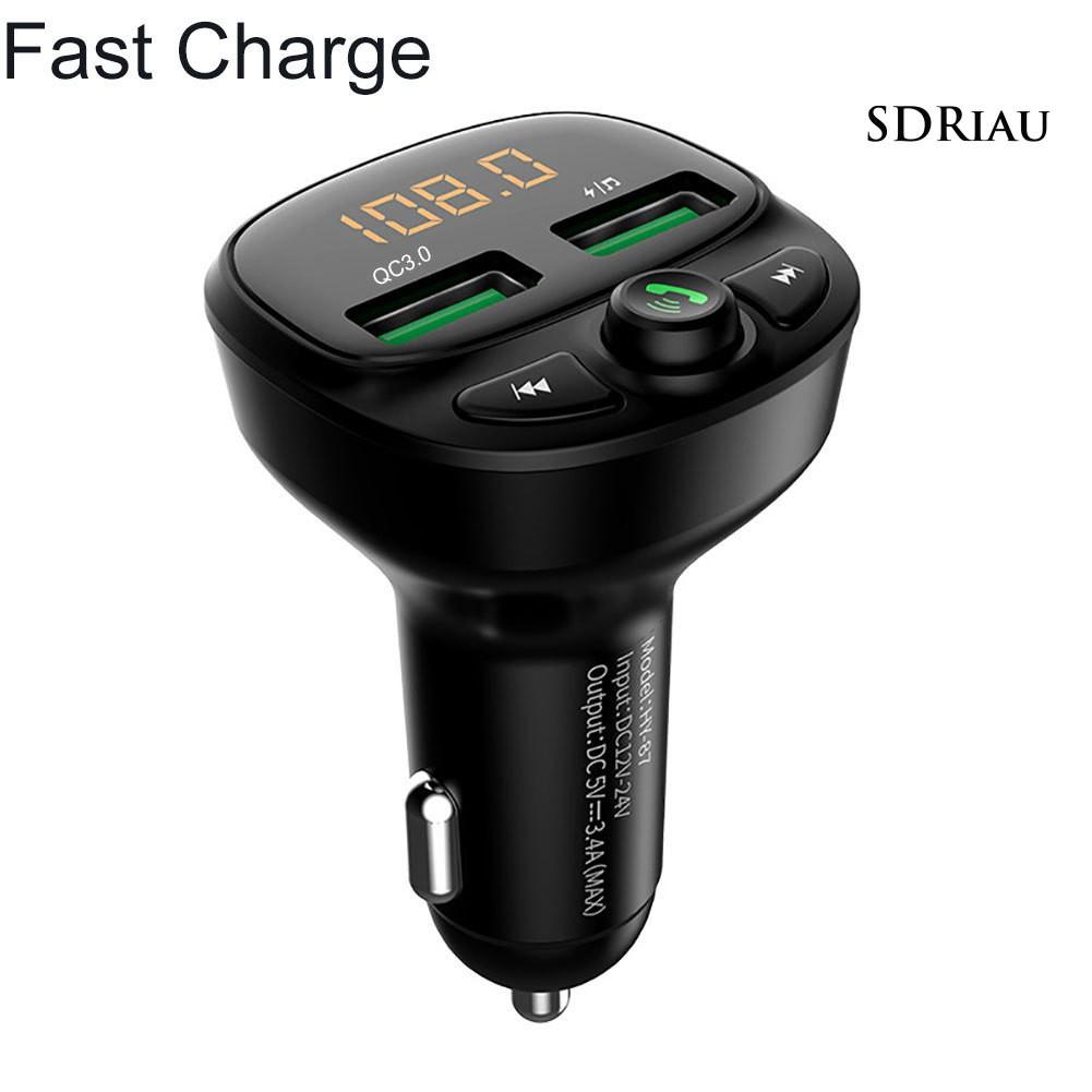 Máy Nghe Nhạc Mp3 Bluetooth Trên Xe Hơi Kèm Phụ Kiện