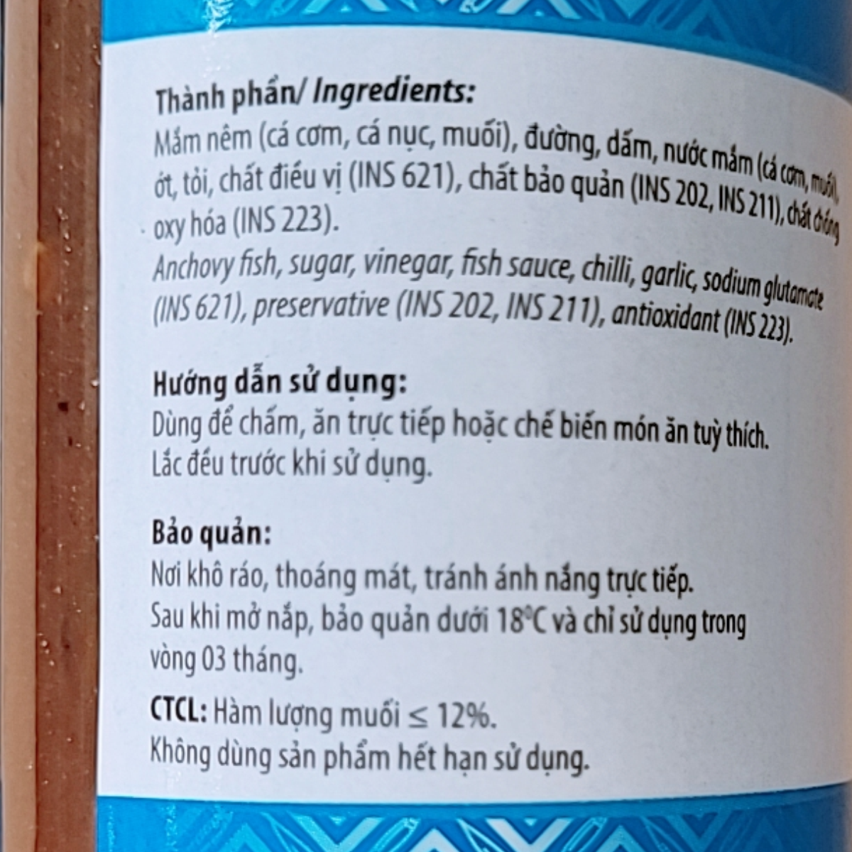 Mắm nêm pha sẵn Sông Hương Foods -