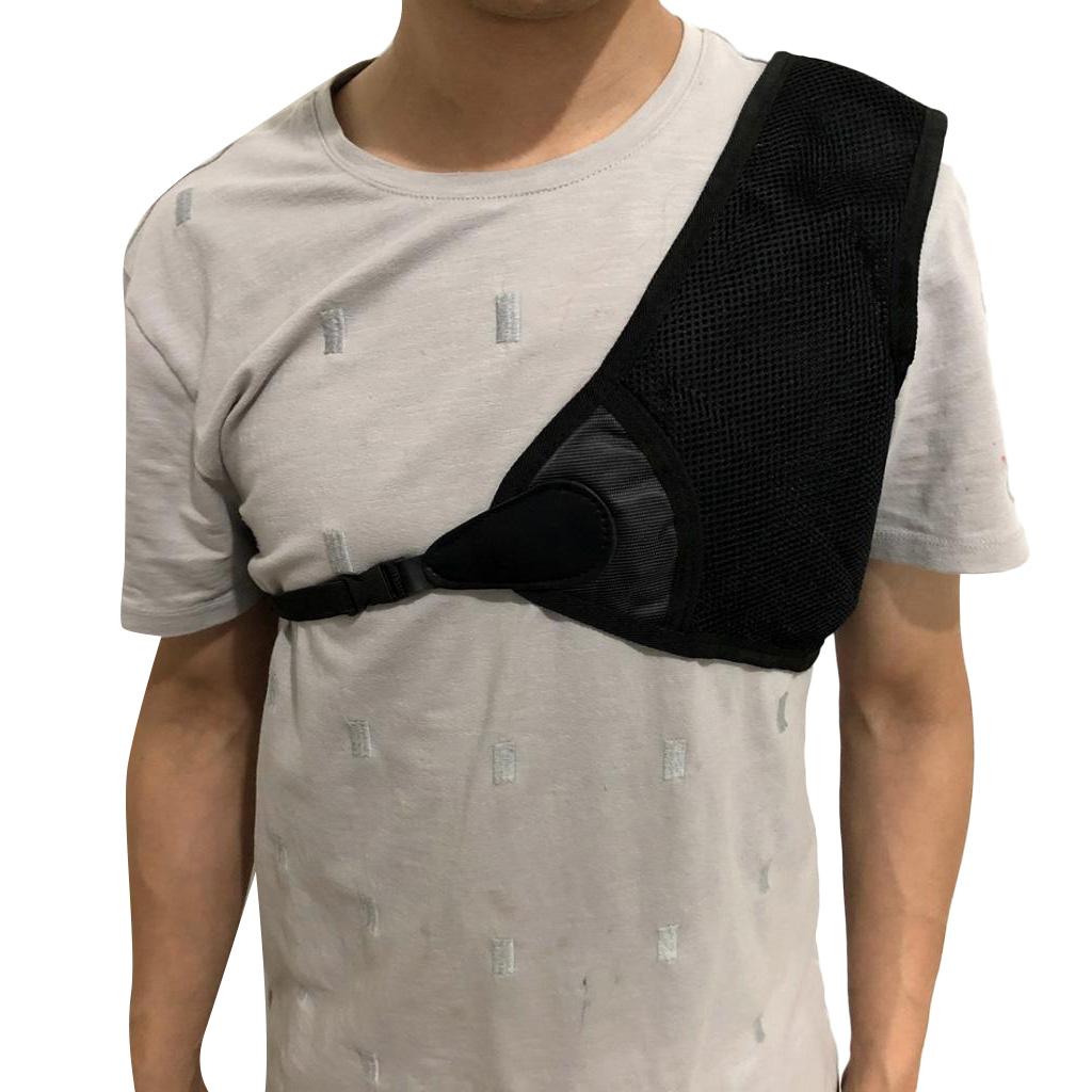 Adjustable Archery Chest Protector Guard Padded Mesh for Bow Hunting Safety