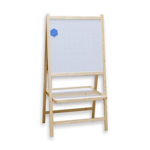 Bảng vẽ sáng tạo cho bé Little Picasso khung gỗ tự nhiên - bảng Tân Hà - kích thước 60x120cm