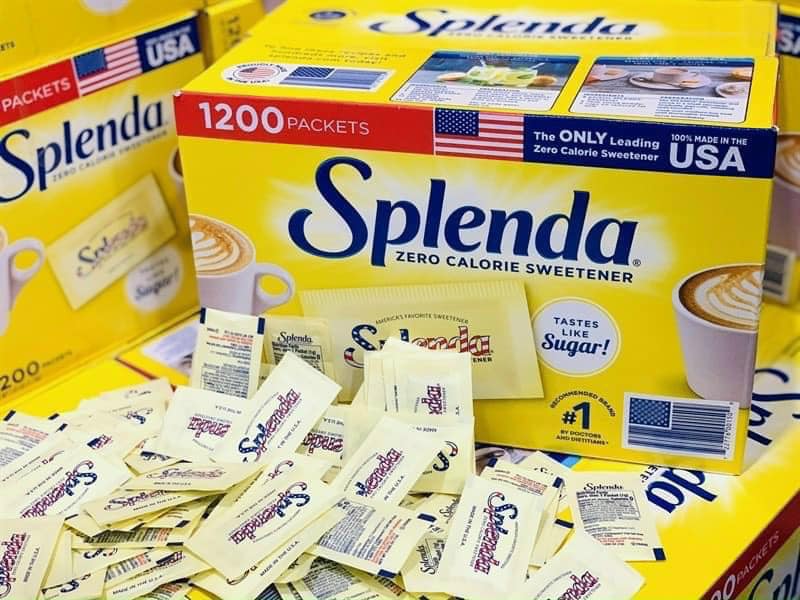 Combo 40 gói Đường ăn kiêng Splenda Mỹ 1g x 40 gói