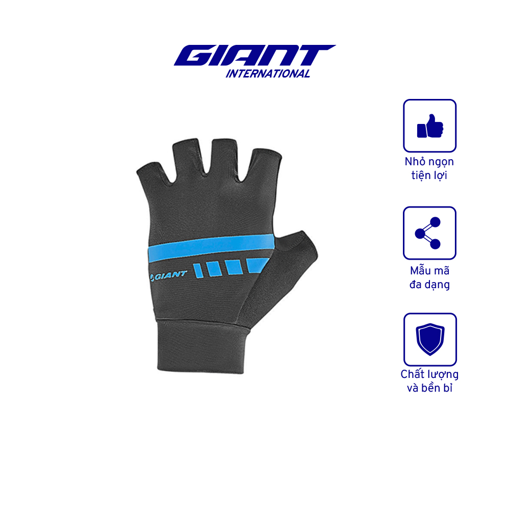 [FREESHIP] Găng Tay Thể Thao Hở Ngón GIANT Short Finger Gloves Podium Gel