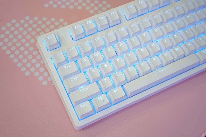 Bàn phím cơ E-DRA EK387 White Edition - Hàng chính hãng